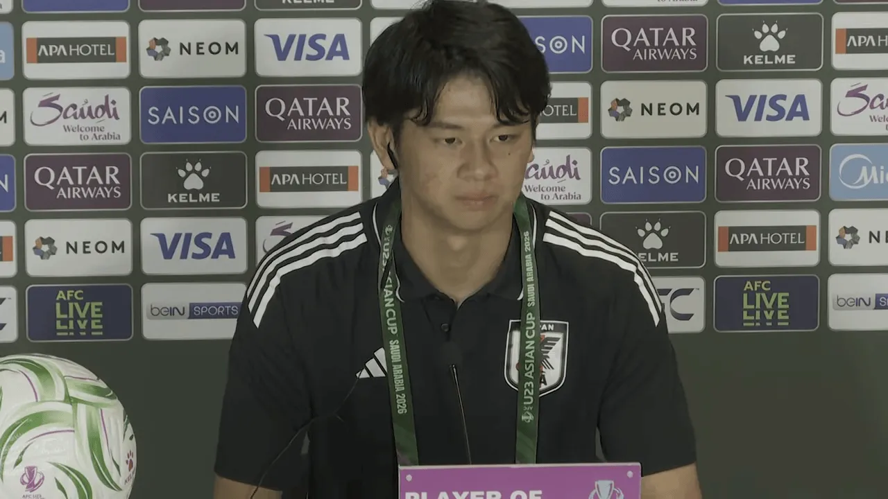 开云app-点球大战立功，日本门将荒木琉伟被评为日本vs约旦最佳球员